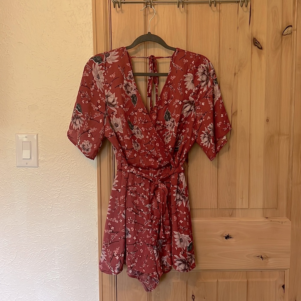 Cherry Blossom Romper